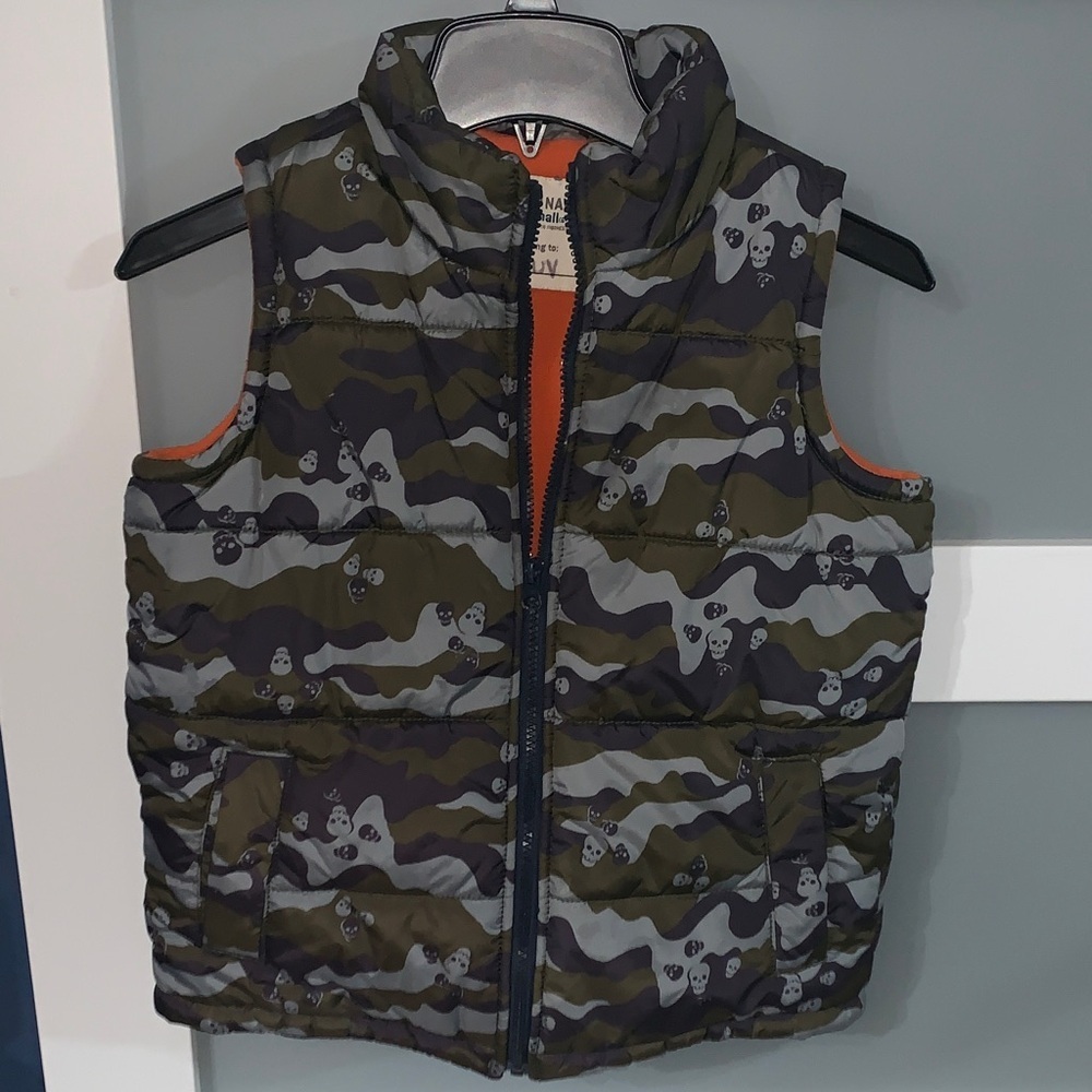 Old Navy Kids' Green Camouflage Vest
